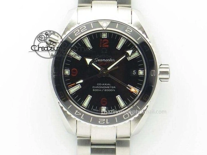 0421 FlexibleFit Aqua Terra 150M SS VSF 1:1 Best Edition Black Wave Textured Dial RG Hand on SS Bracelet A8500 Super Clone 8032